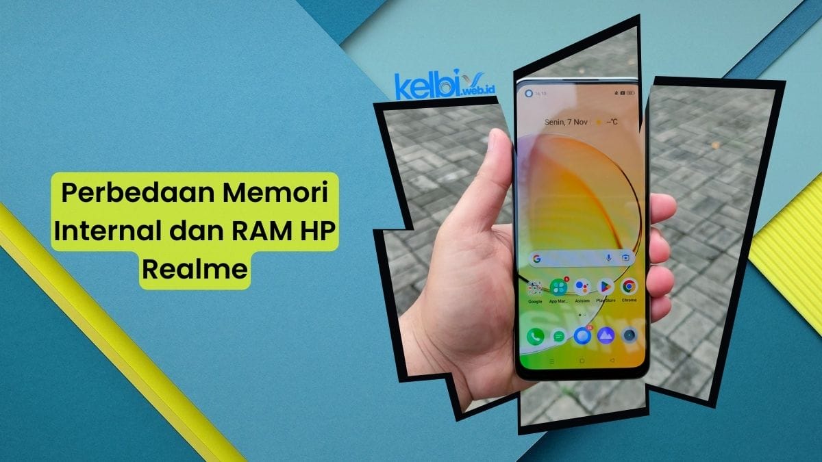 Perbedaan Memori Internal dan RAM HP Realme